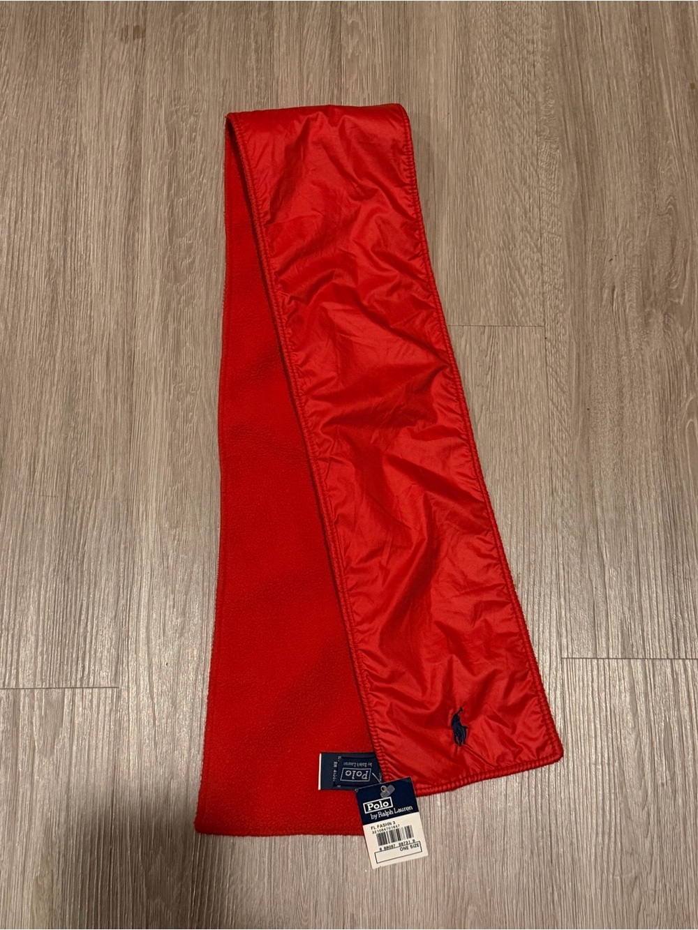 Vintage Polo by Ralph Lauren Red scarf New
